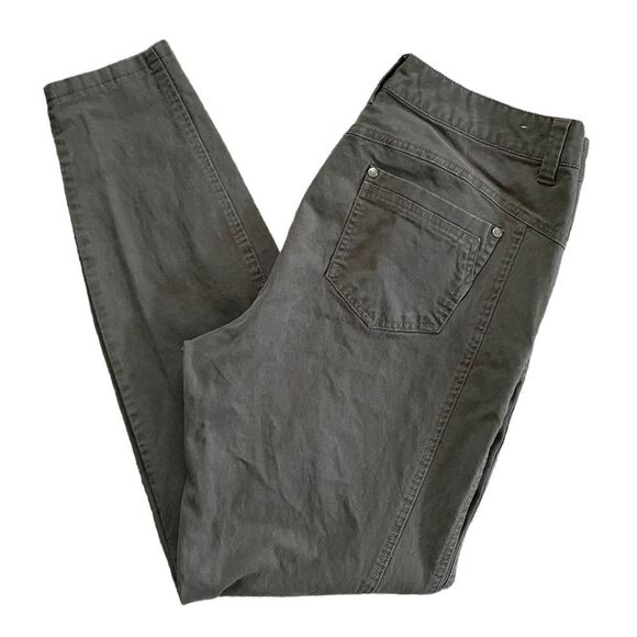 KUHL Brooke Skinny Pant Green Size 12 - Picture 1 of 8